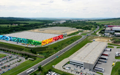 CTP Art Wall by ARC - Megkezdődött a 4880 nm-es falfelület festése