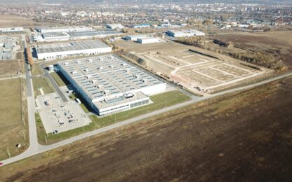 Több mint 33 ezer négyzetméteres fejlesztés a CTP tatabányai ipari park-jában