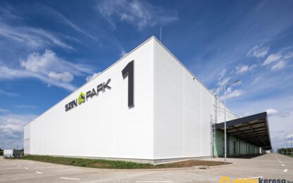 A SZINPARK első csarnoka BREEAM Excellent minősítést szerzett Debrecenben