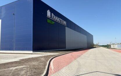 Újabb mérföldkőhöz érkezett a Panattoni Park Moson: elkészült a második csarnok is