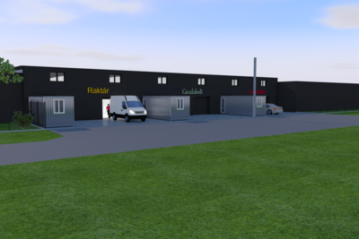 Gödöllői út VÁC 1,2 Ha ipari területen kb 3000 m2 raktár és iroda kiadó / eladó