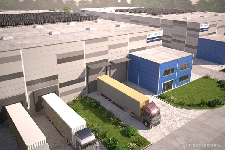 Kiadó raktár Faedra Business Park