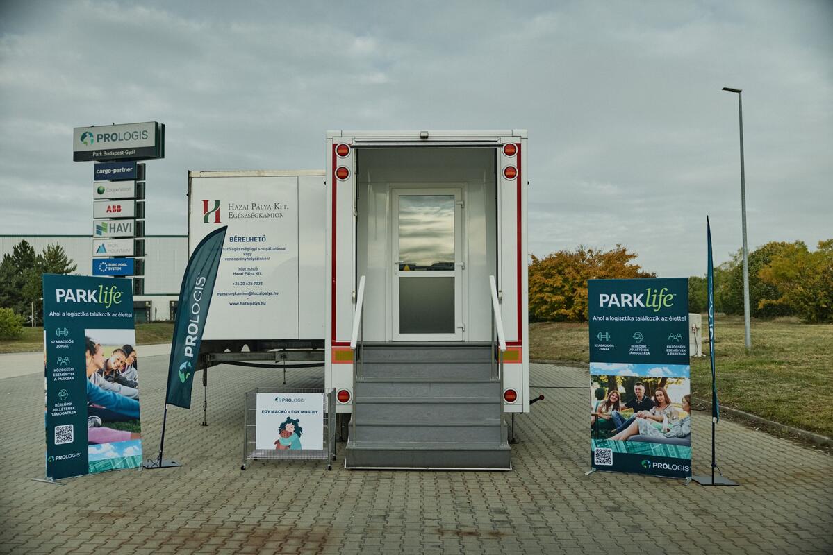 Közel 100 ember egészségügyi szűrését végezték el egy nap alatt a Prologis parkjában