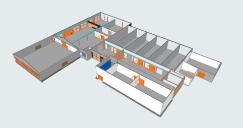 Kiadó raktár Gödöllői út VÁC 1,2 Ha ipari területen kb 3000 m2 raktár és iroda kiadó / eladó