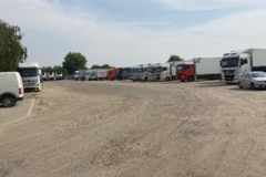 Kamionparkoló 3066/2 hrsz-n